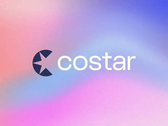 Costar logo, minimal, geometric, light