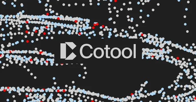 Cotool logo, geometric, minimal, light