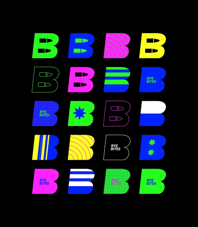Playful y2k identity system, playful, y2k, dark