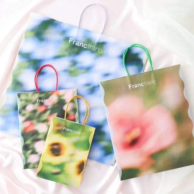 Francfranc botanical packaging, minimal, organic, light