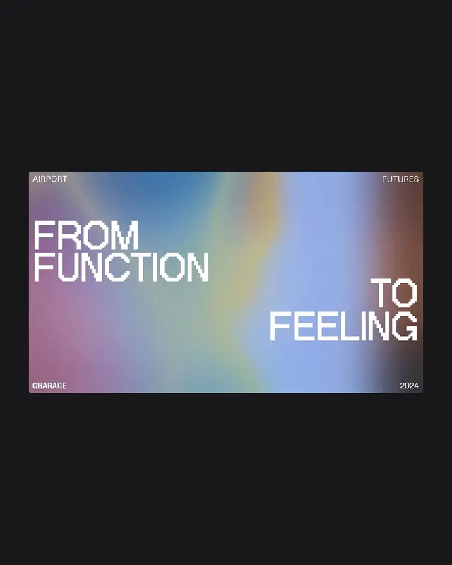 From Function to Feeling gradient type layout, gradient-heavy, minimal, gradient