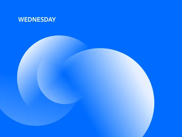 Wednesday glassmorphism circular logo, glassmorphism, geometric, cool