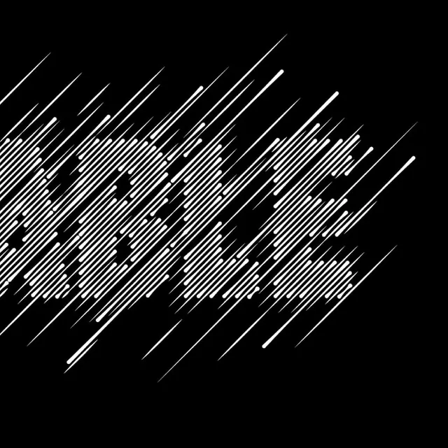 Abstract Diagonal Line Wordmark, brutalist, abstract, high-contrast