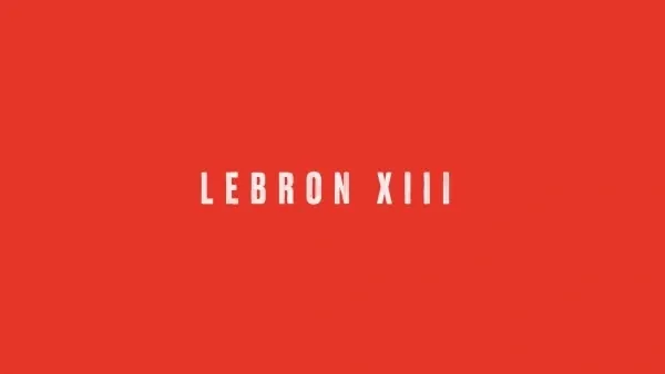 LeBron XIII Wordmark
