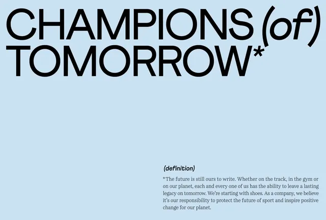 Champions of Tomorrow type system, minimal, light-mode, light