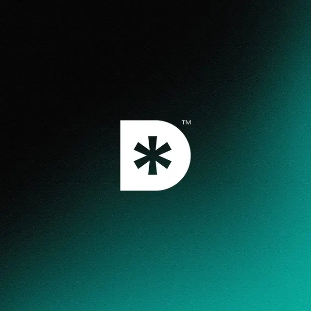 Distinctiv logo, geometric, minimal, light