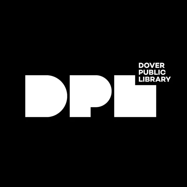 DPL logo, geometric, minimal, light