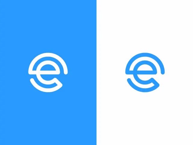 Minimal geometric logo, minimal, geometric, light