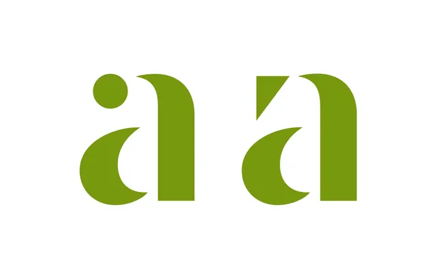 Lowercase 'aa' Logo