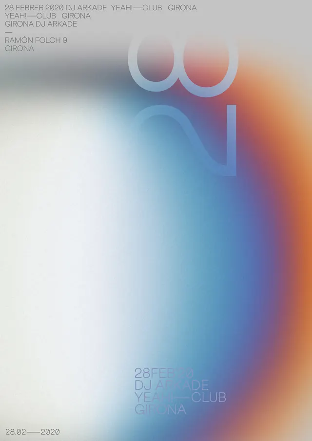 Abstract Gradient Identity, minimal, abstract, vibrant