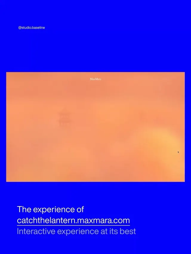Saturated blue with warm orange gradient panel, minimal, gradient-heavy, dark