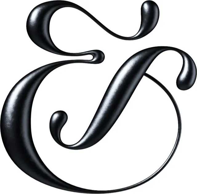 Monogram Calligraphy, luxury, organic, monochrome