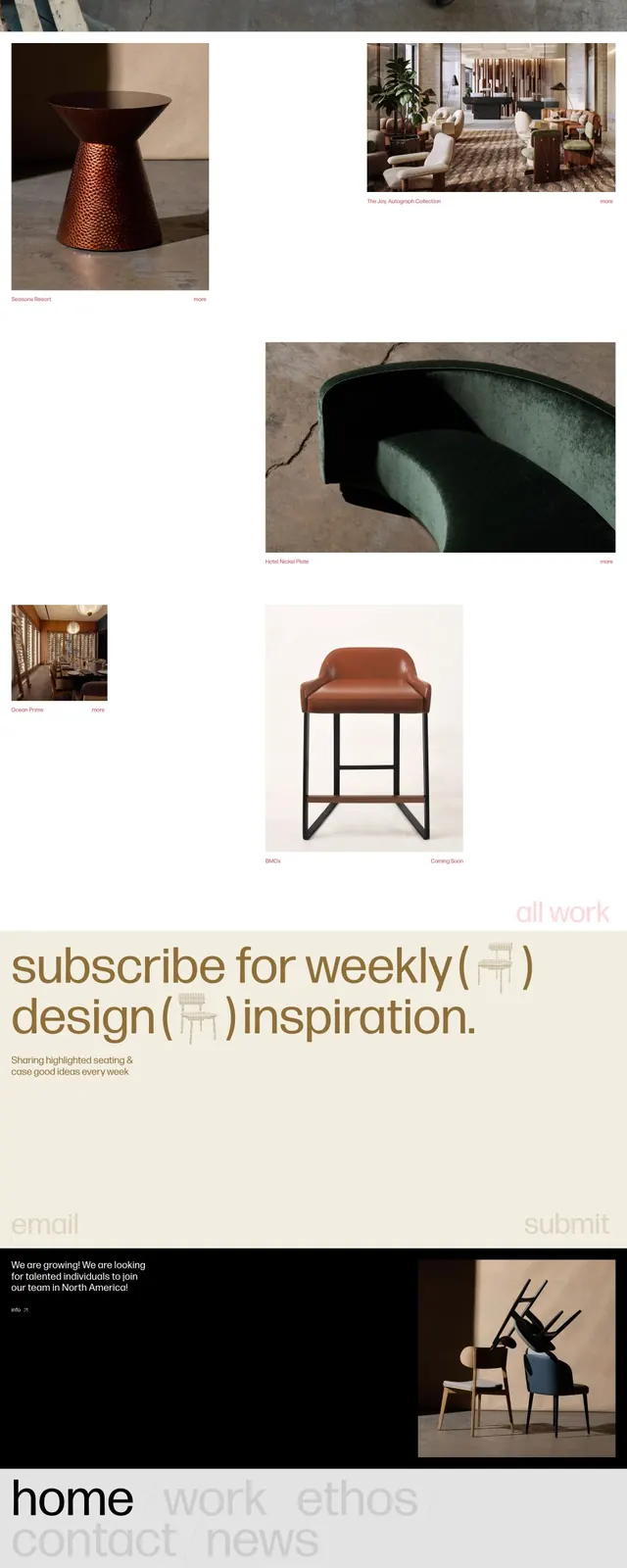 Editorial design studio branding, minimal, editorial, dark