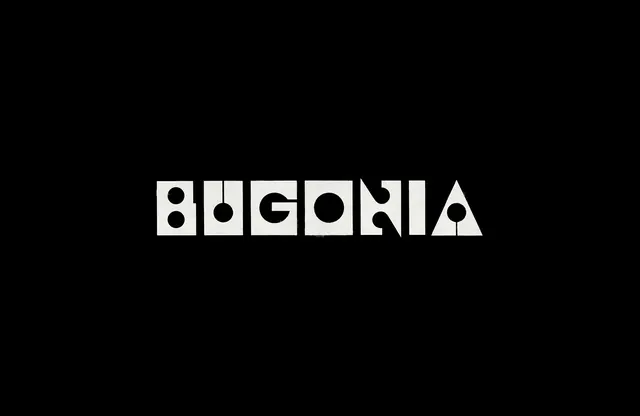 Modular geometric sans-serif type specimen, minimal, geometric, dark