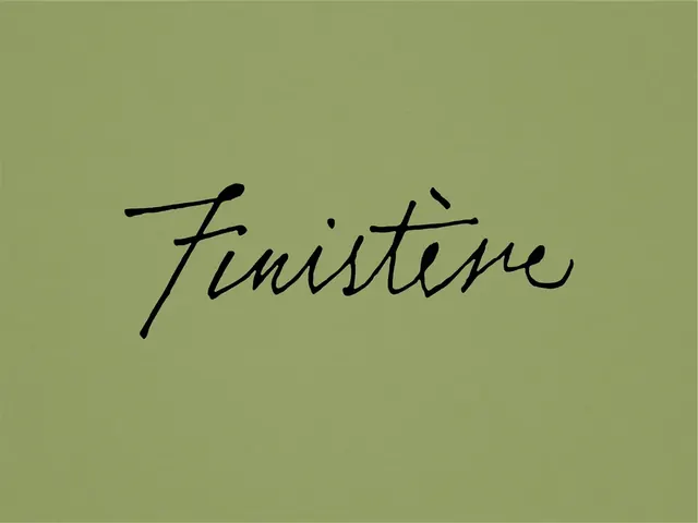 Finistère logo, luxury, dark