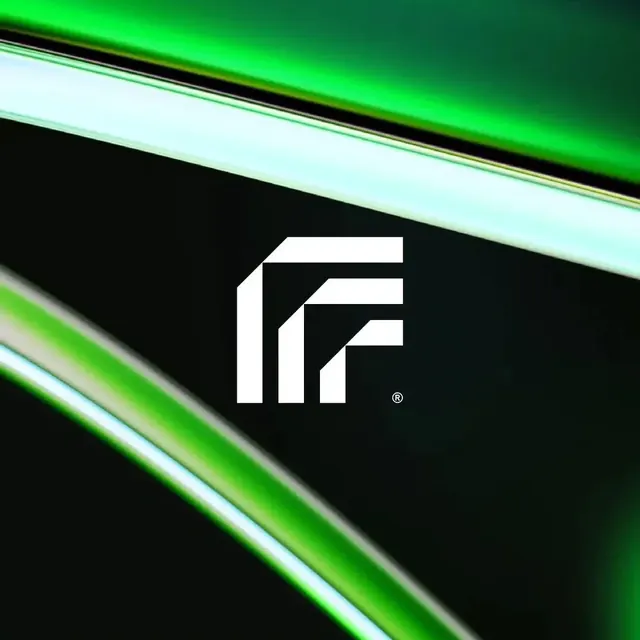 Flytap logo, geometric, minimal, light