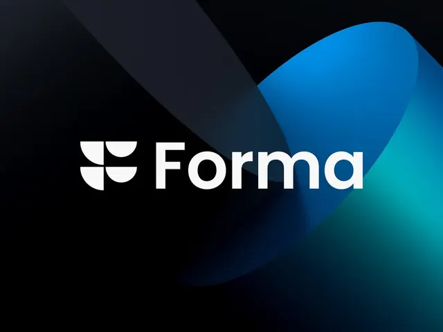 Forma logo, geometric, minimal, light