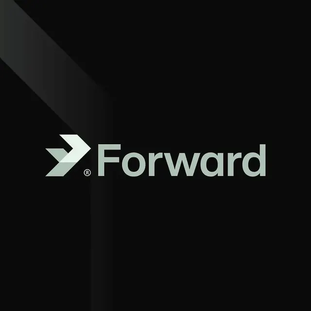 Forward logo, geometric, minimal, cool