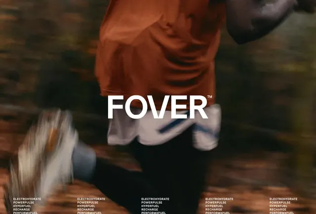 Fover logo, minimal, light