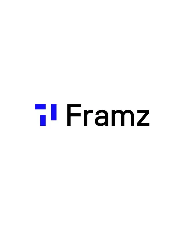 Framz logo, geometric, minimal, cool