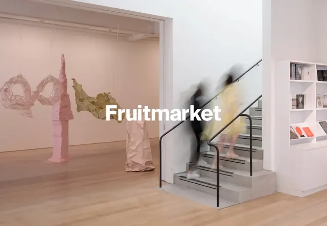 Fruitmarket logo, minimal, light