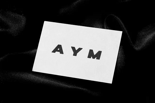 AYM Wordmark on Fabric