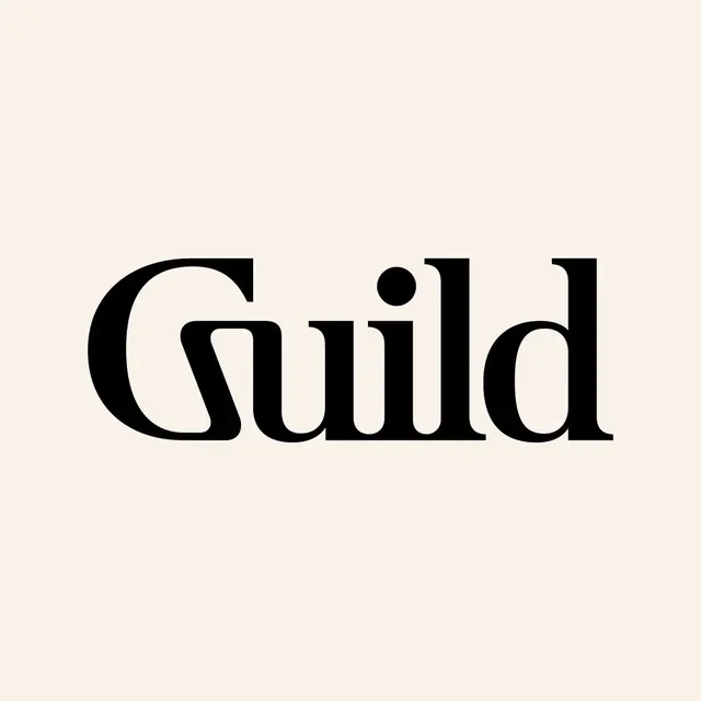 Guild logo, luxury, minimal, dark