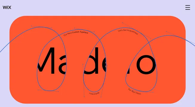 Mando Wordmark Design, geometric, abstract, vibrant
