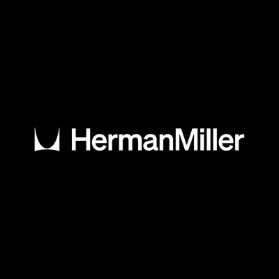HermanMiller logo, geometric, minimal, light