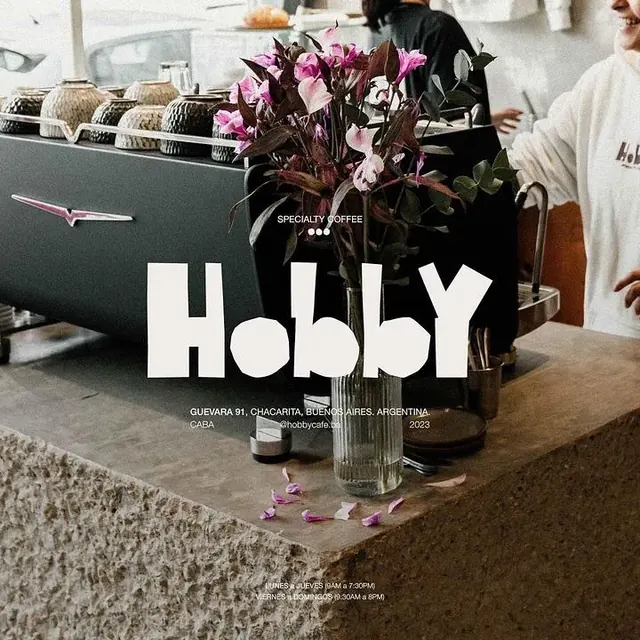 Hobby logo, minimal, light