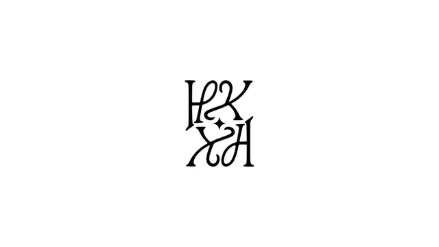 HumanKind logo, luxury, minimal, dark