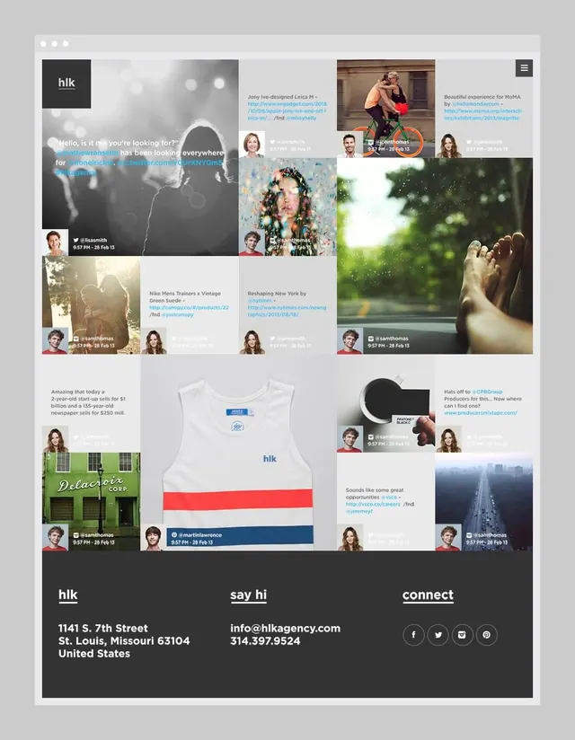 Corporate Identity Brand Board