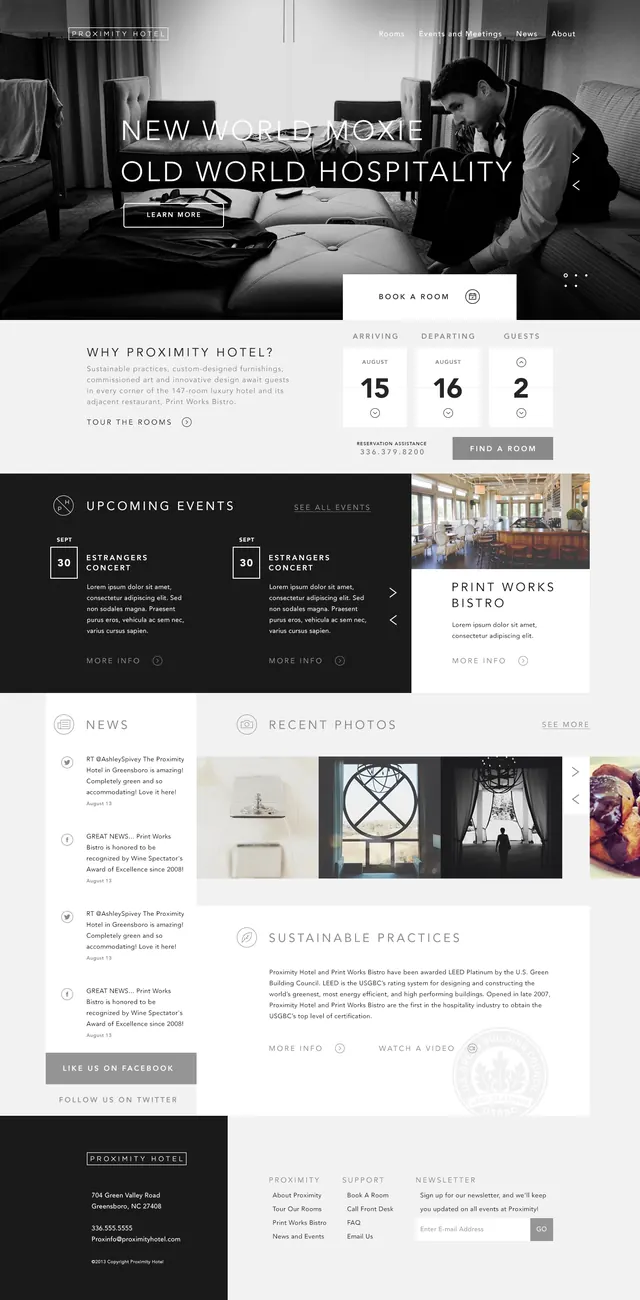 Old World Hospitality Brand Identity