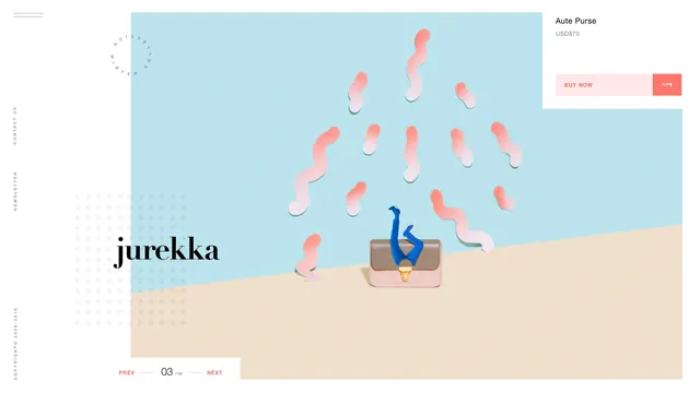 Jurekka Brand Identity Layout, minimal, playful, light