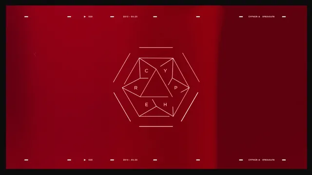Geometric Line-Art Identity, minimal, geometric, high-contrast