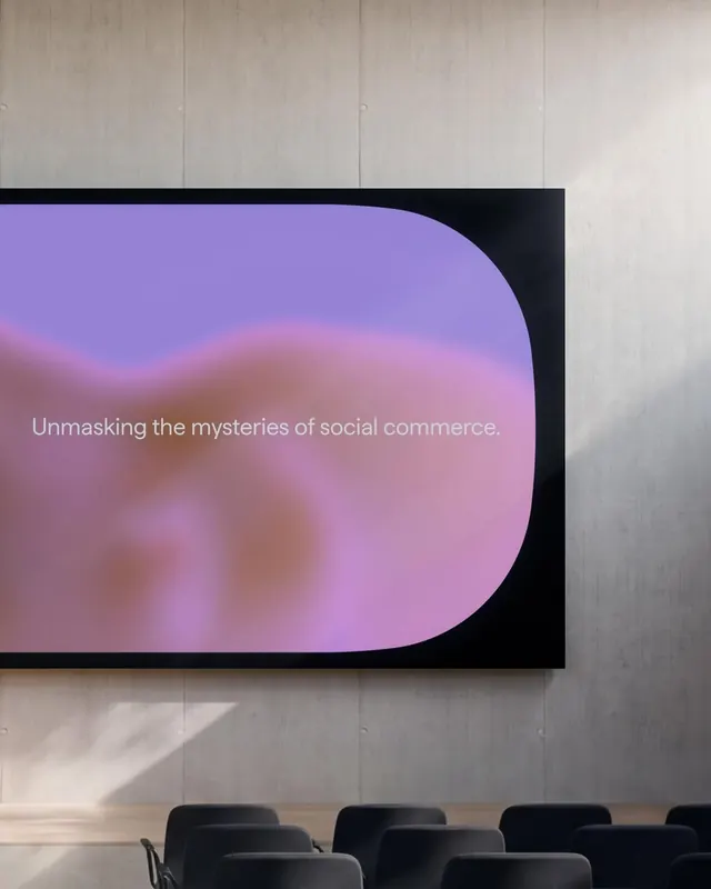 Unbox identity system with vibrant gradients (slide 5), gradient-heavy, playful, vibrant