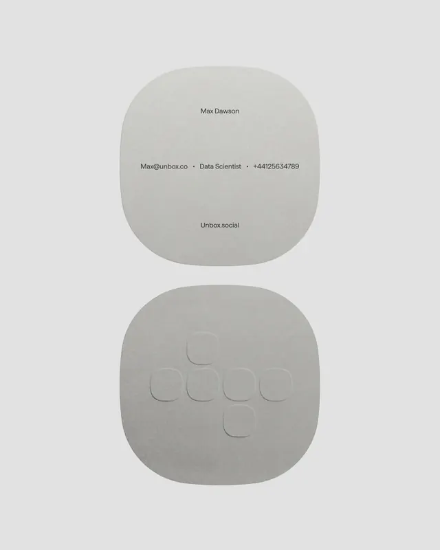 Unbox identity system with vibrant gradients (slide 6), gradient-heavy, playful, vibrant