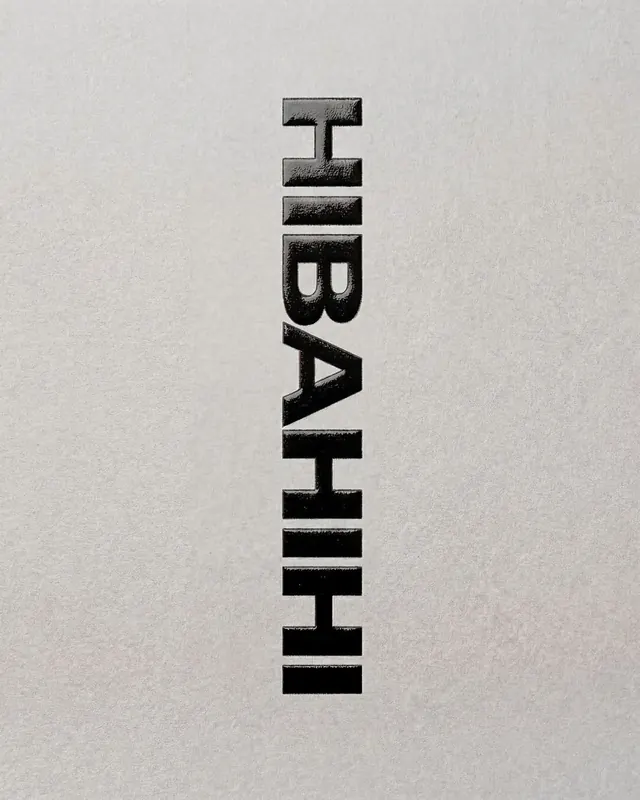 Hibahihi yakitori restaurant brand identity (slide 7)