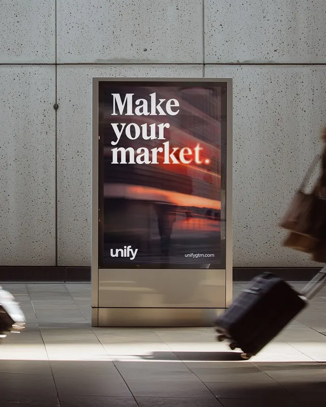 Unify GTM platform brand identity system (slide 6)