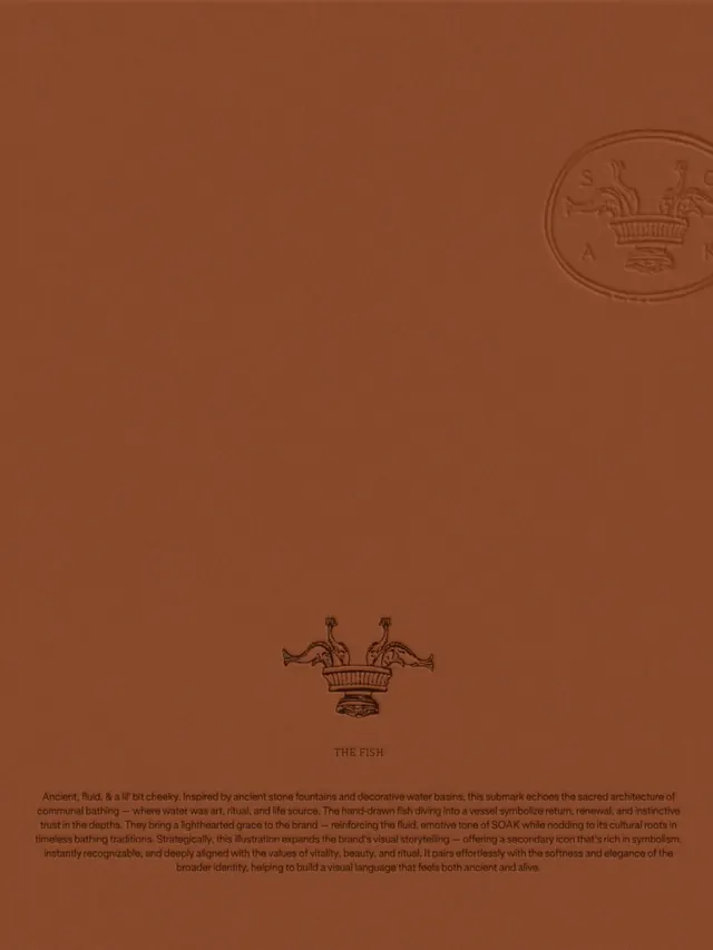 SOAK bathhouse visual identity system (slide 3)