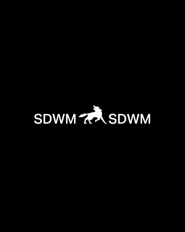 SickDogWolfMan icon design series (slide 5), minimal, line-art, monochrome