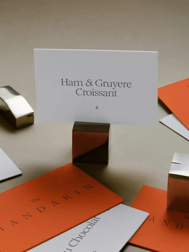 The Mandarin NYC branding and environment design (slide 6)