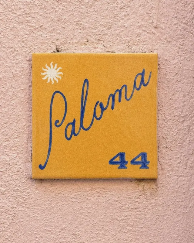 Paloma Mediterranean holiday residence brand identity (slide 10)