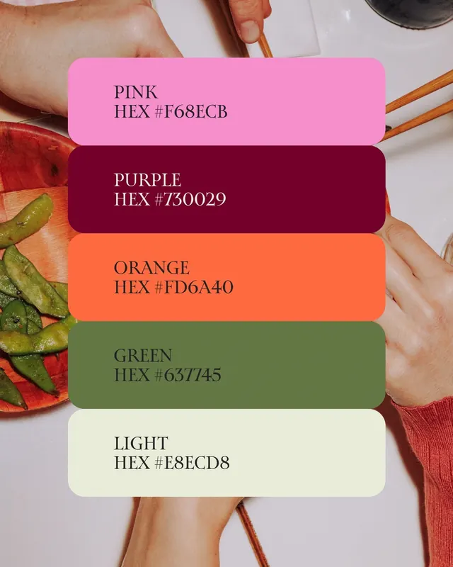 Heartbeet visual identity system (slide 5)
