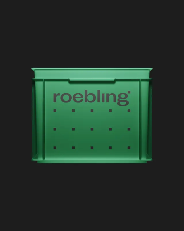 Roebling industrial engineering identity by Daniil Sergeev (slide 8), technical, minimal, light