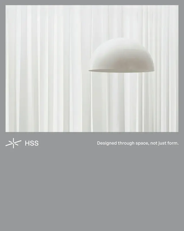 Hilal Spatial Studio visual identity system (slide 8)