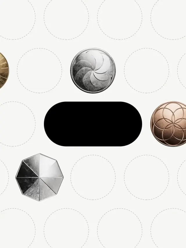 Veda brand identity system (slide 9), minimal, luxury, warm
