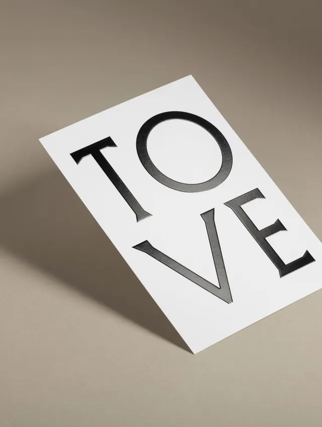 Tove brand identity system carousel with fashion and collateral (slide 6)