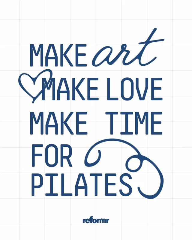 REFORMR Pilates studio brand identity carousel (slide 9)