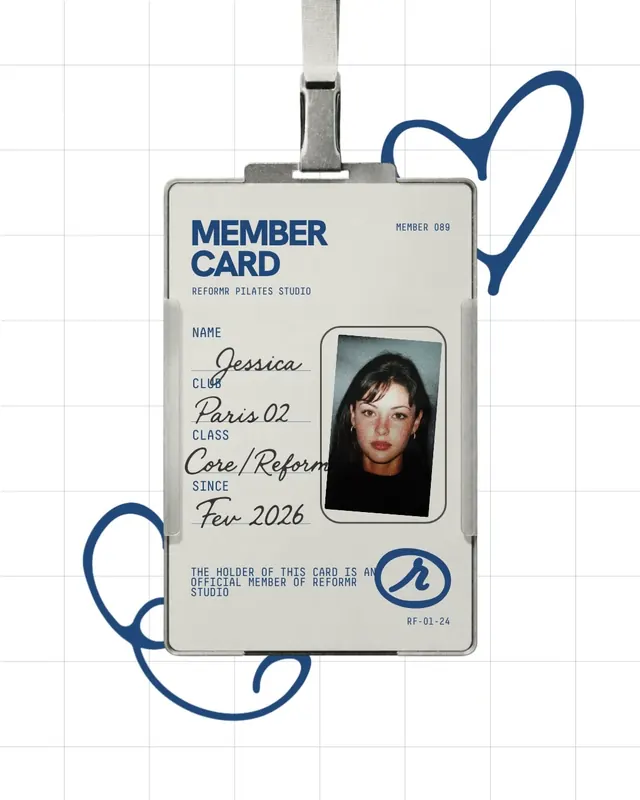 REFORMR Pilates studio brand identity carousel (slide 10)